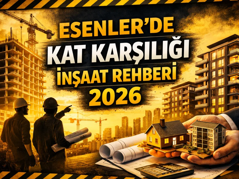 Alekoğlu İnşaat ile Esenler’de Kat Karşılığı İnşaat Rehberi (2026)